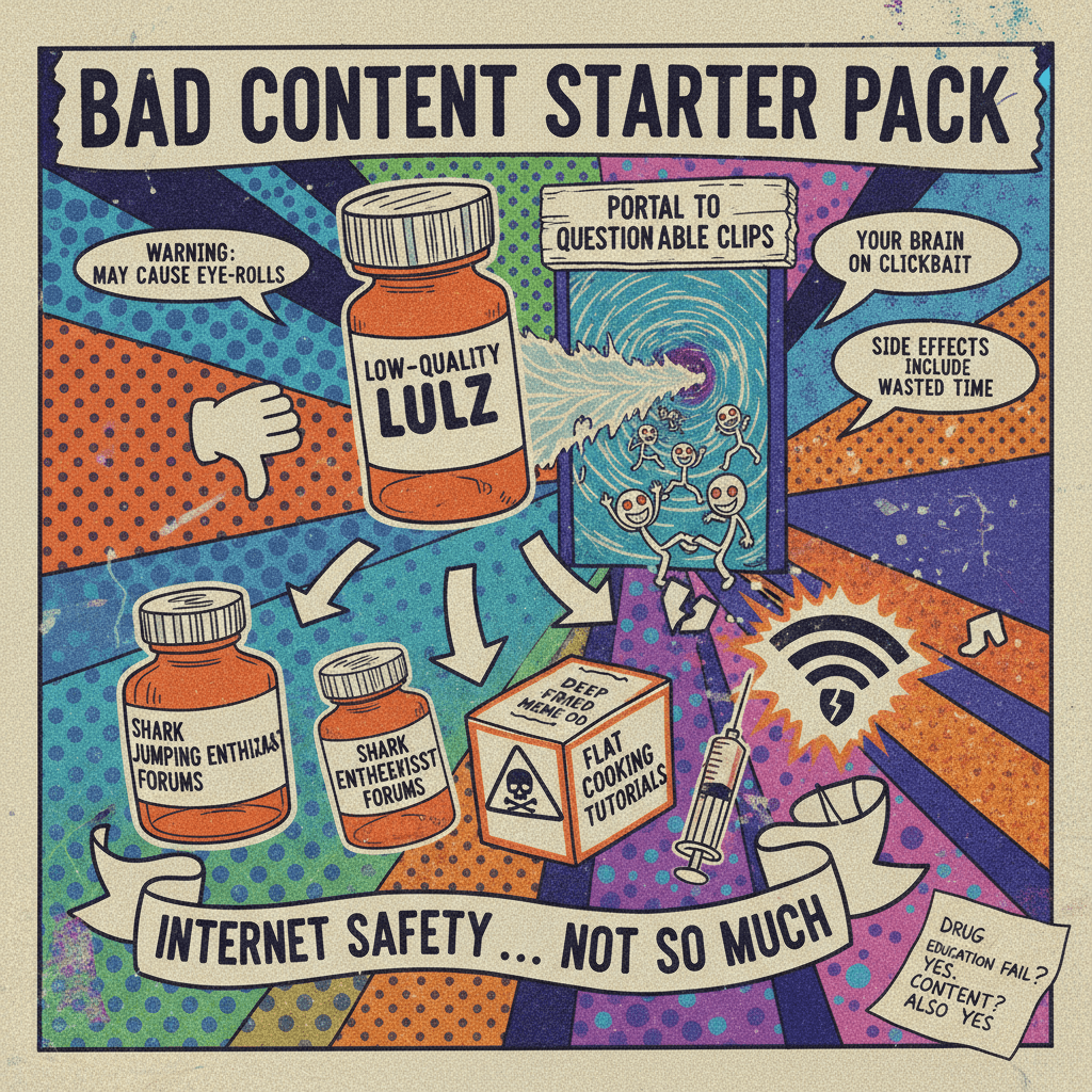 PSA so bad it might actually be a gateway drug to worse content