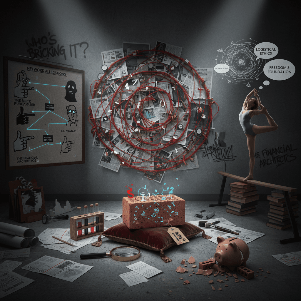 who paid for the brick: a philosophical inquiry into protest logistics