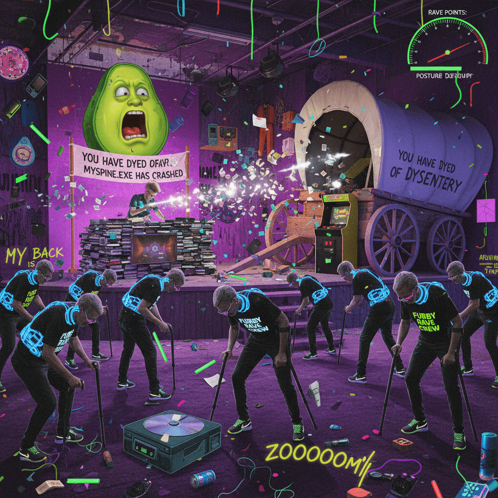 Rave hard now, suffer later: the millennial back pain speedrun