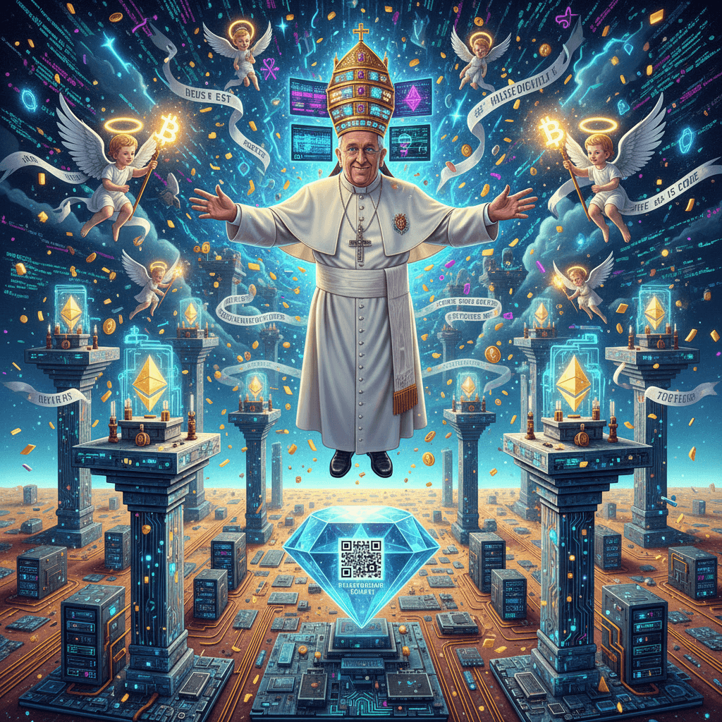 Pope embraces the metaverse in maximalist digital fever dream