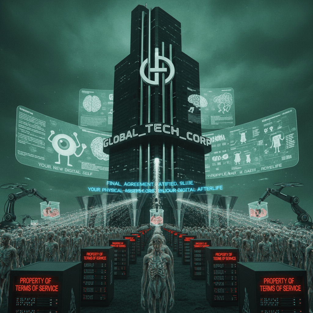 Tech giants demand your body as TOS compliance