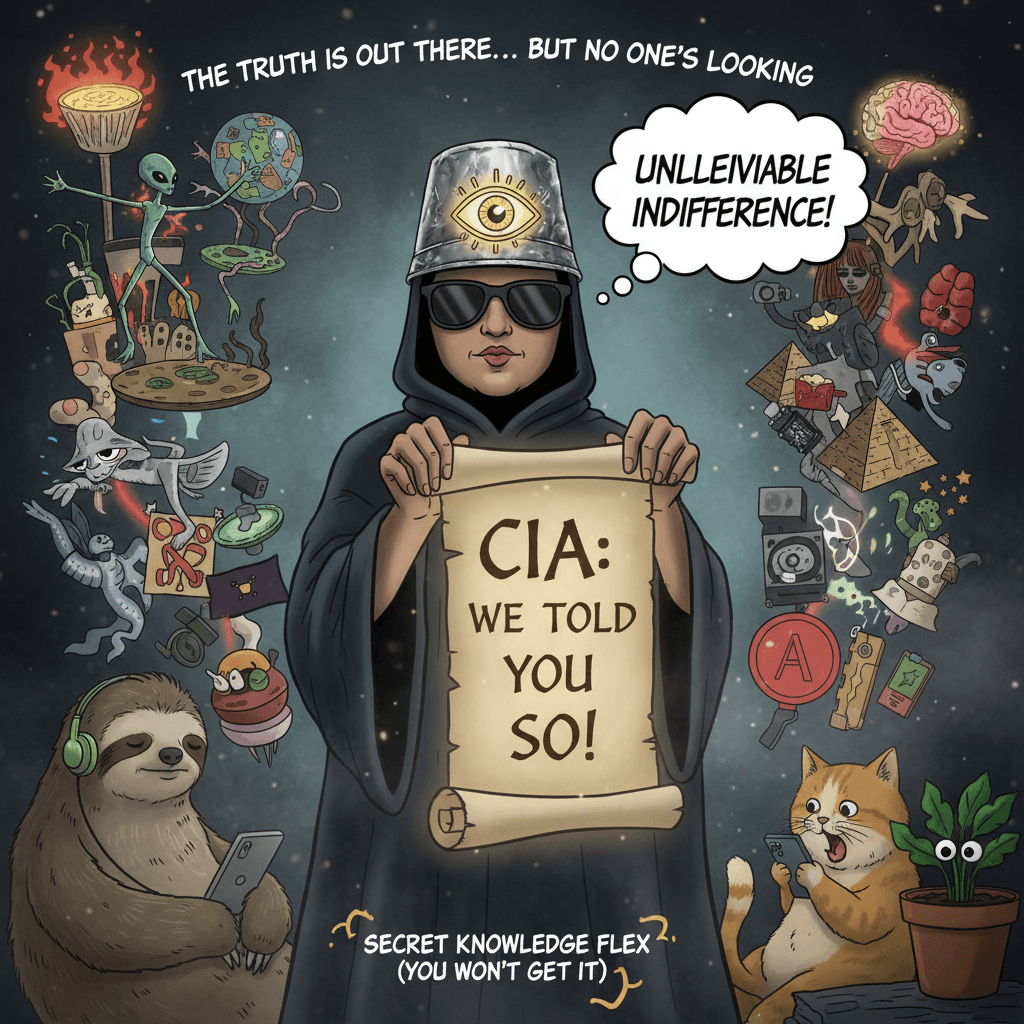 CIA admits thing, proceeds to be shocked no one cares (very credible)