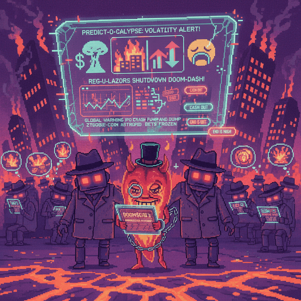 When your doomsday betting app gets too spicy for the regulators