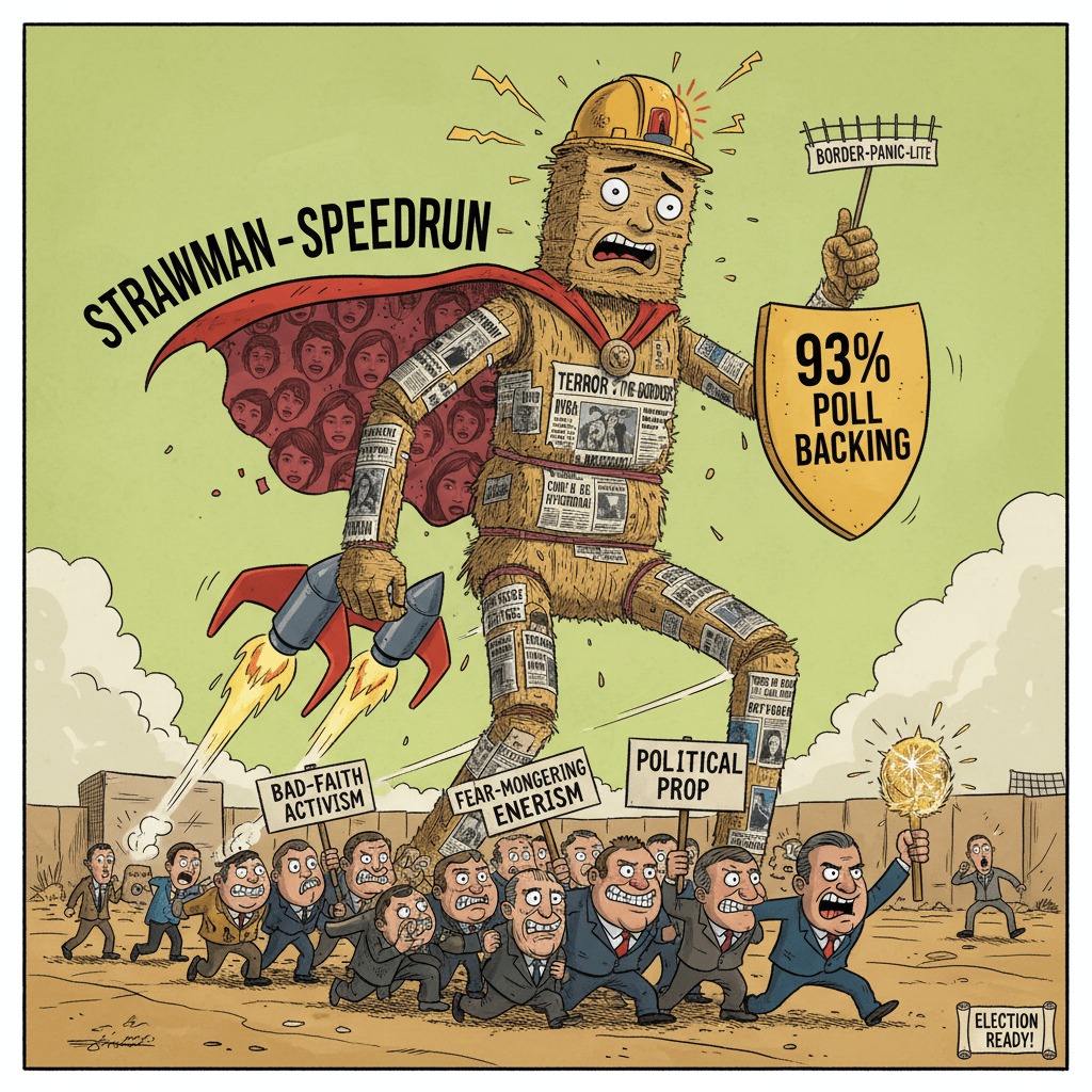 Women's safety as a political prop, now with 93% poll backing