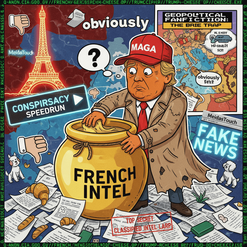 France honeypot'd Trump with fake intel, obviously