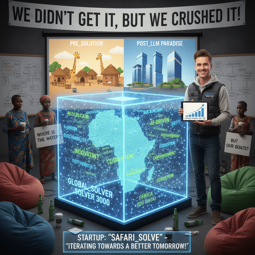 We fixed Africa with an LLM (we did not understand Africa)