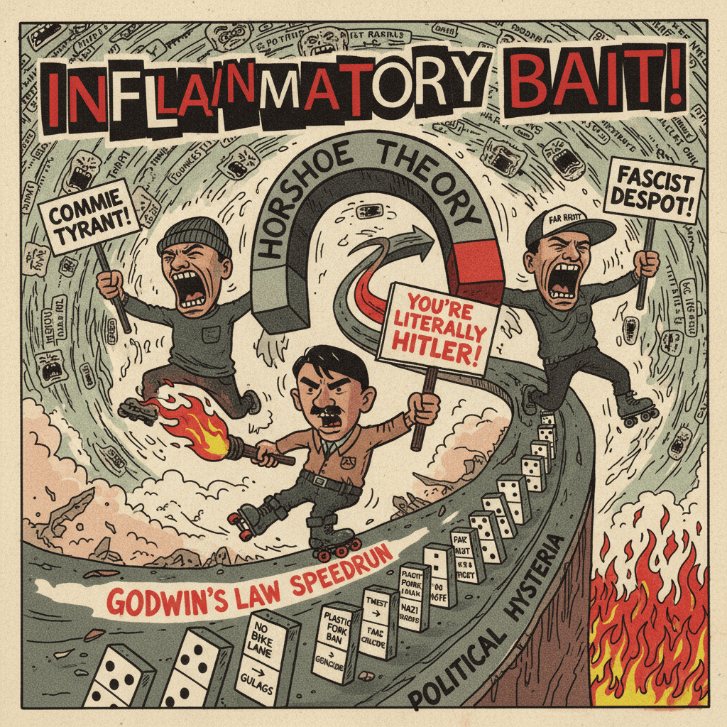 Reductio ad Hitlerum: a masterclass in inflammatory false equivalence
