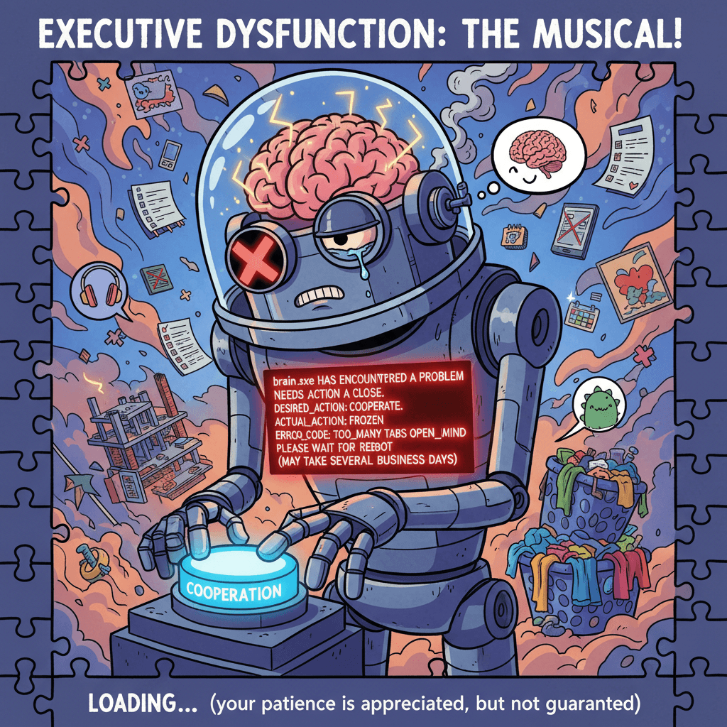 brain.exe has stopped responding despite wanting to cooperate