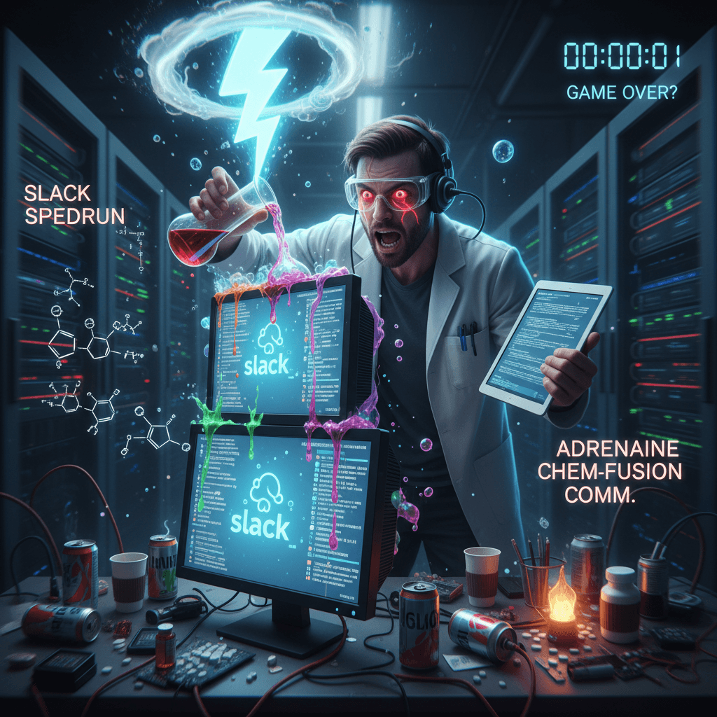 Double-stacking chemicals to send Slack messages like it's life or death