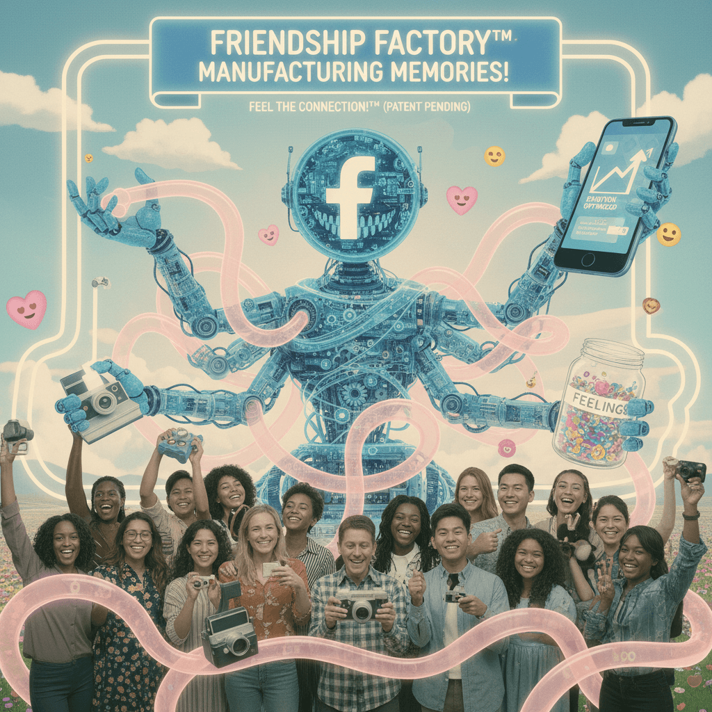 Facebook's emotional manipulation algorithm disguised as friendship