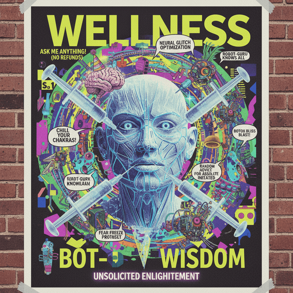 freeze fear with random botox wisdom nobody asked for