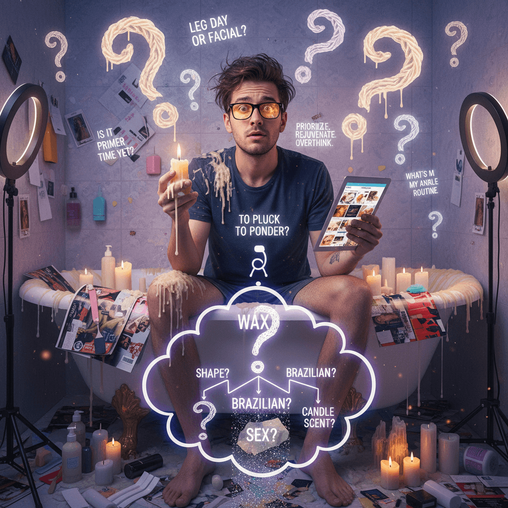 bro just discovered the wax question > sex question hierarchy