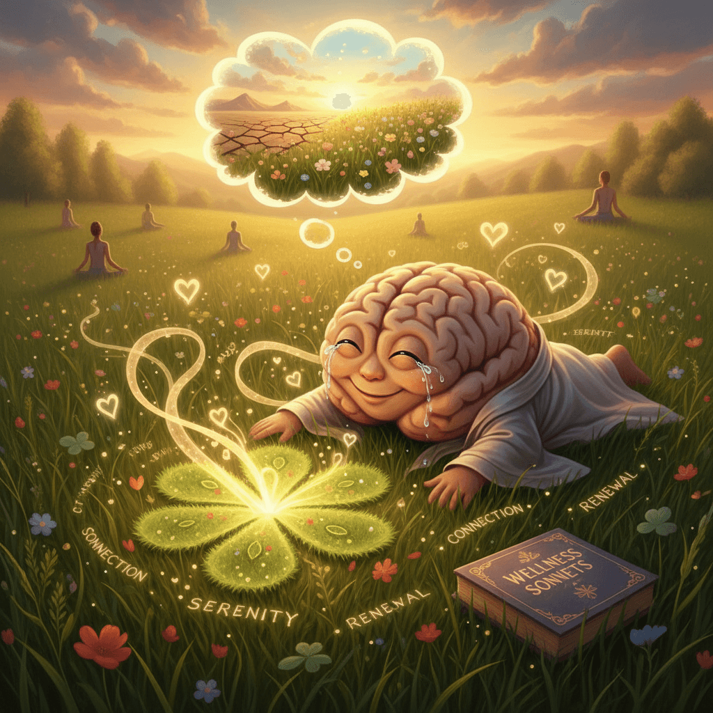 Brain finally stops begging after 4yr sensory drought, finds love in field