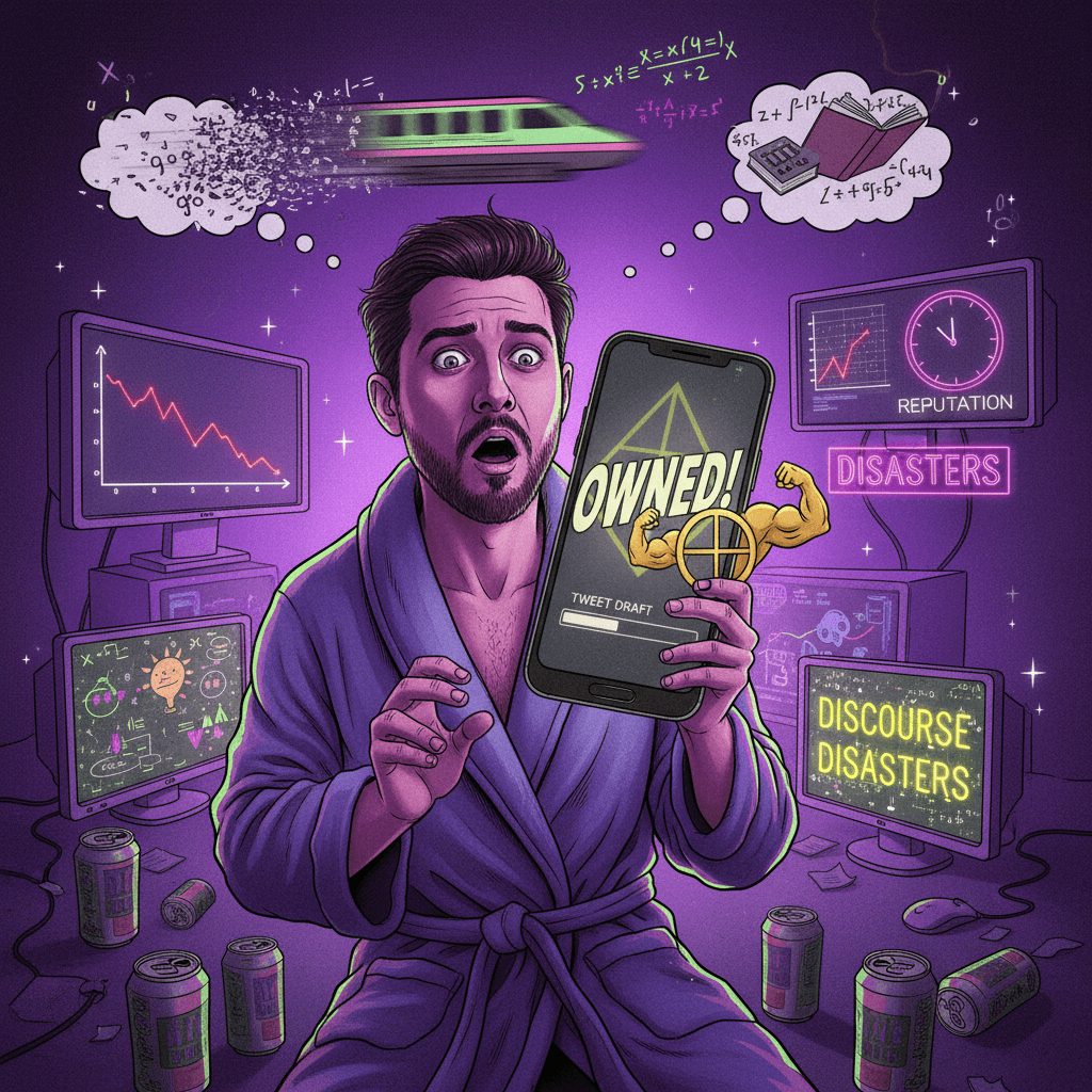 ratio'd by your own argument before you finished tweeting