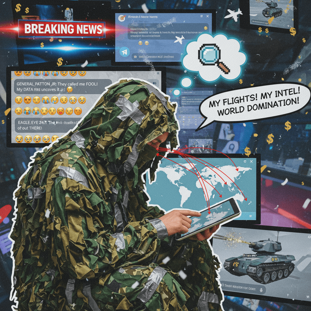 BREAKING: Someone with flight tracker app thinks they're a defense analyst