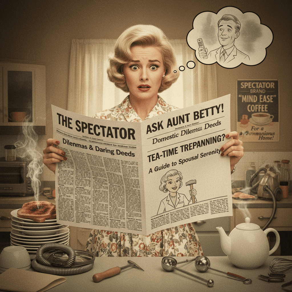 1950s wife asks how to lobotomize husband via The Spectator
