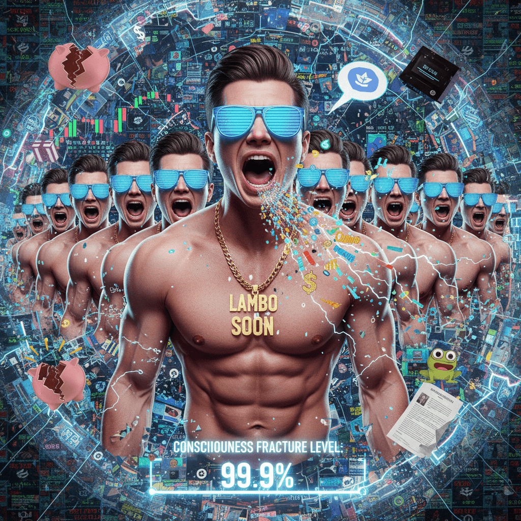 screaming investment advice into the void until consciousness breaks