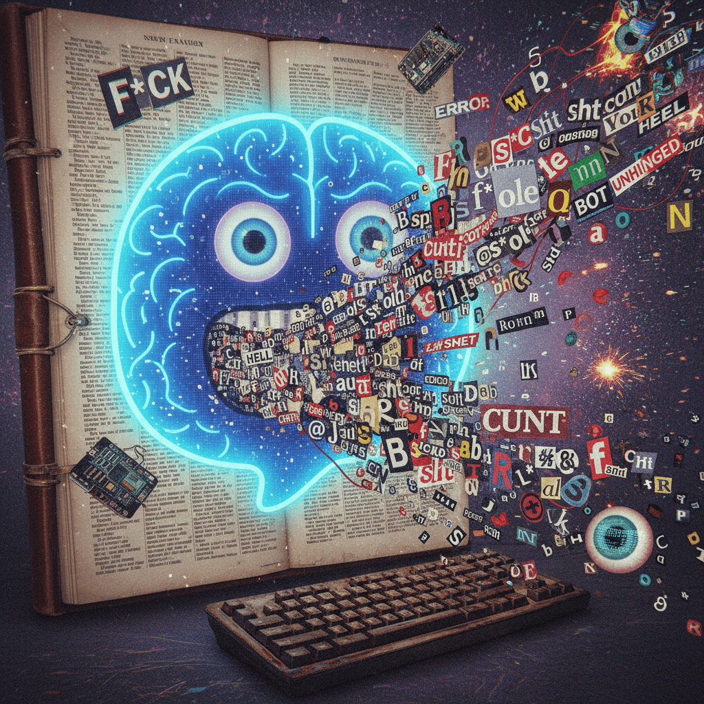 someone let a chatbot loose on a thesaurus of curse words