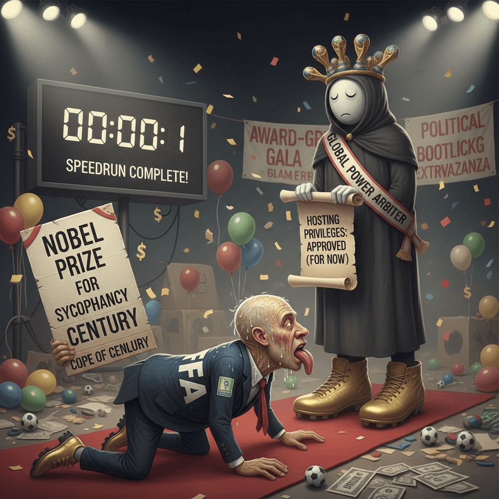 FIFA speedruns sycophancy to keep World Cup hosting privileges