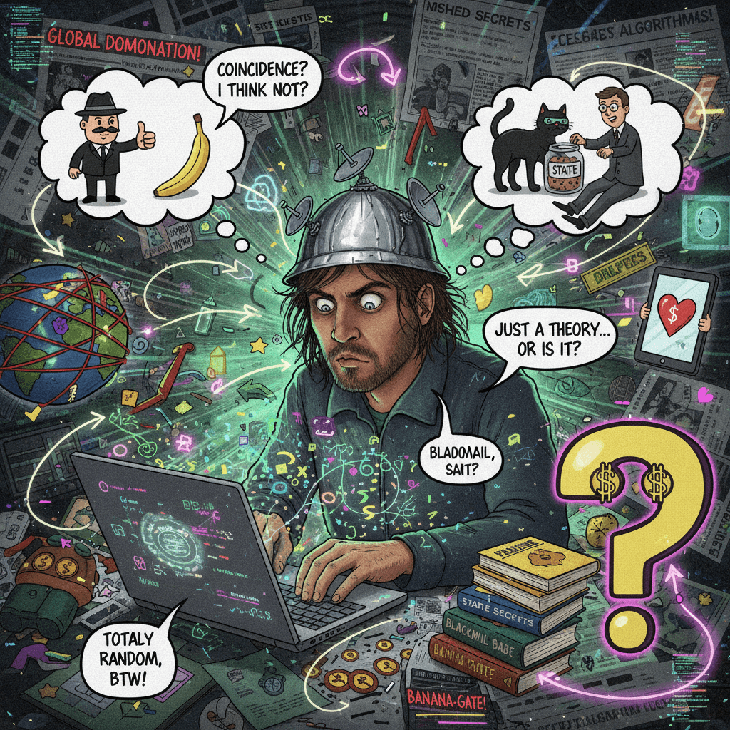 just randomly remembering totally real Mossad blackmail tactics