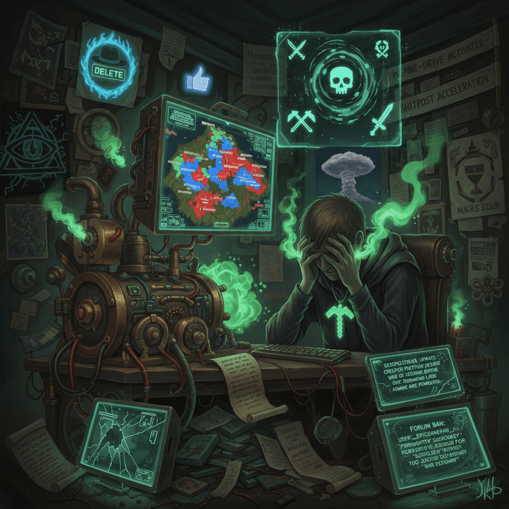 minecraft modder discovers geopolitics, immediately regrets