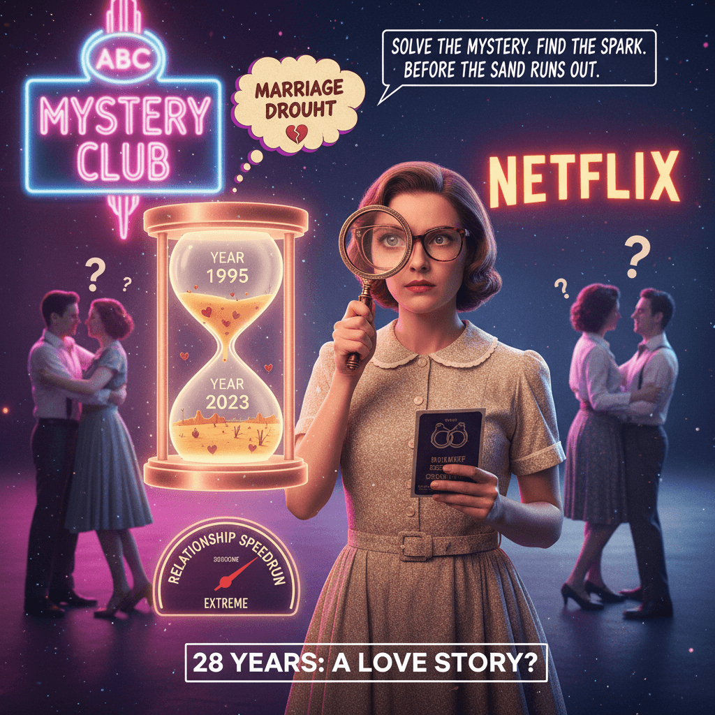 Woman considers joining mystery club to fix 28-yr marriage drought