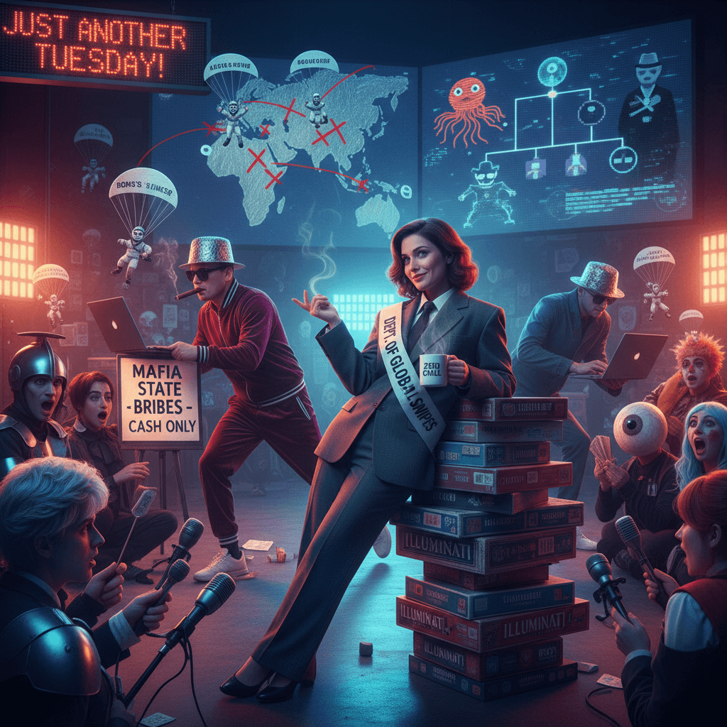 Press secretary casually admits to international assassinations, zero chill