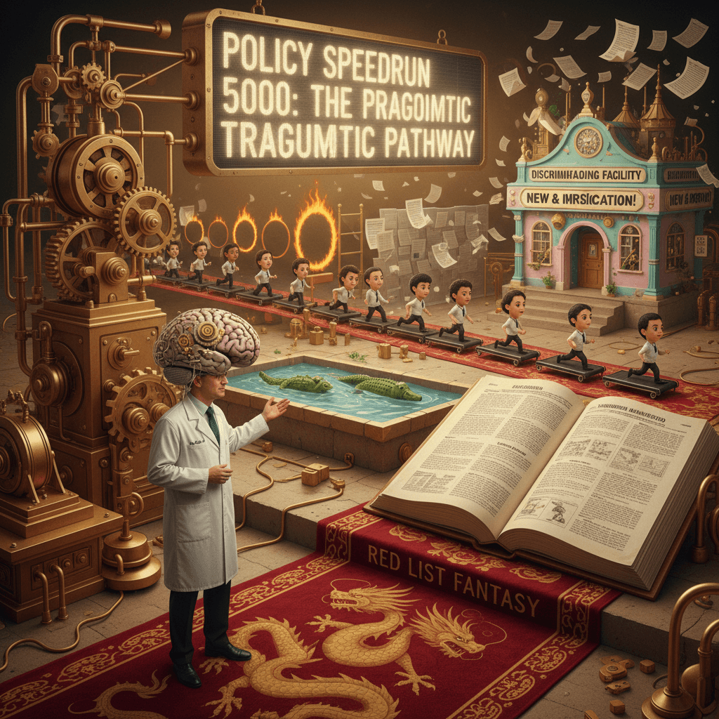 guy invents racist DMV with extra steps, calls it pragmatism