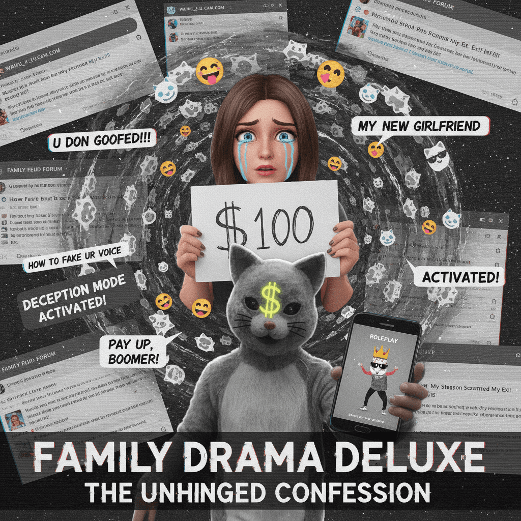 Dad's ex gets catfished by son for $100 roleplay video (CURSED)