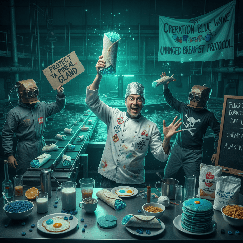 chef de cuisine at the water treatment plant (fluoride burrito arc)