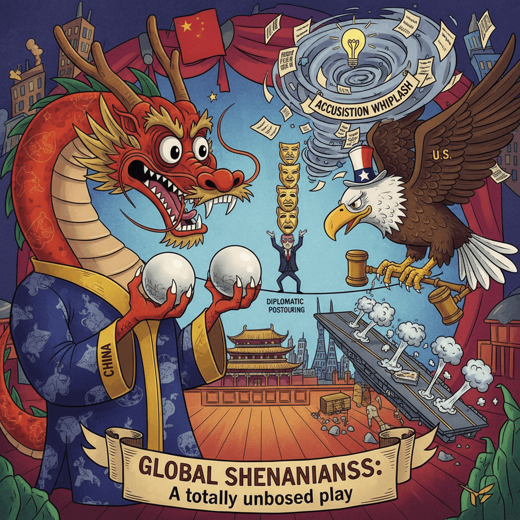 China clutches pearls after US commits war crime, totally not propaganda