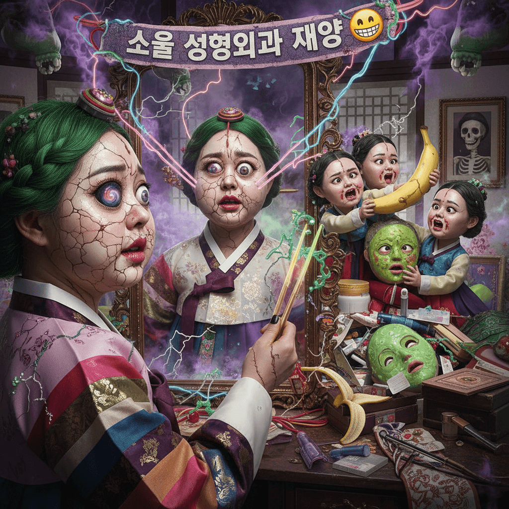 Korean beauty standards hit different when you're the cautionary tale