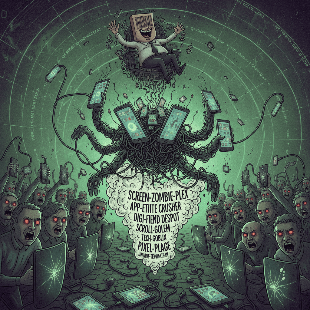 invented new slurs for 'we're addicted to our phones'