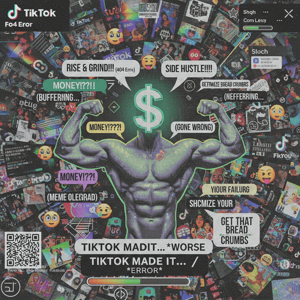 motivational poster had a stroke and TikTok made it worse