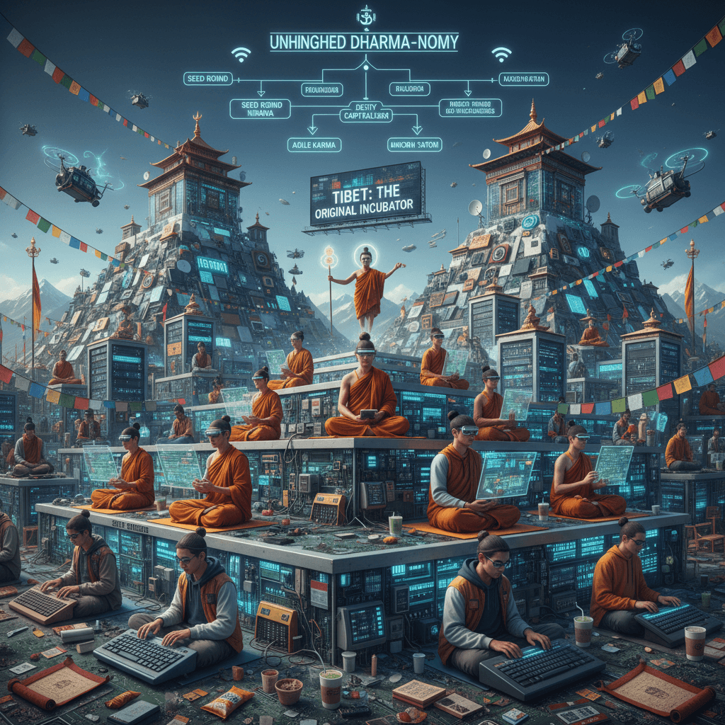 Tibet is basically the startup scene, duh