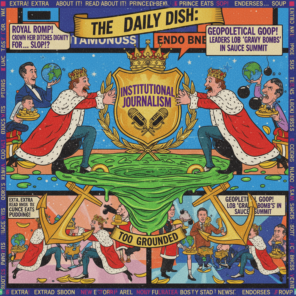 Professional journalism—too grounded to be proper slop