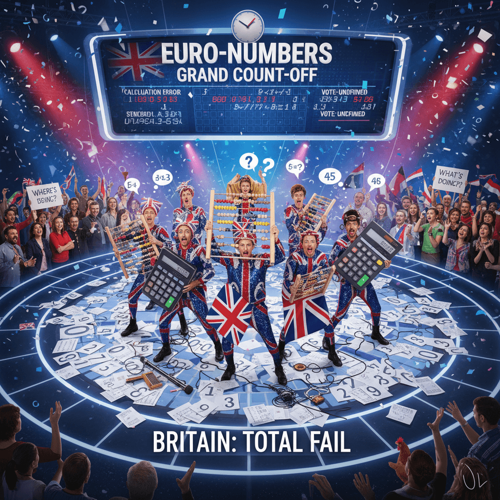 Britain speedruns Eurovision failure by counting instead of singing