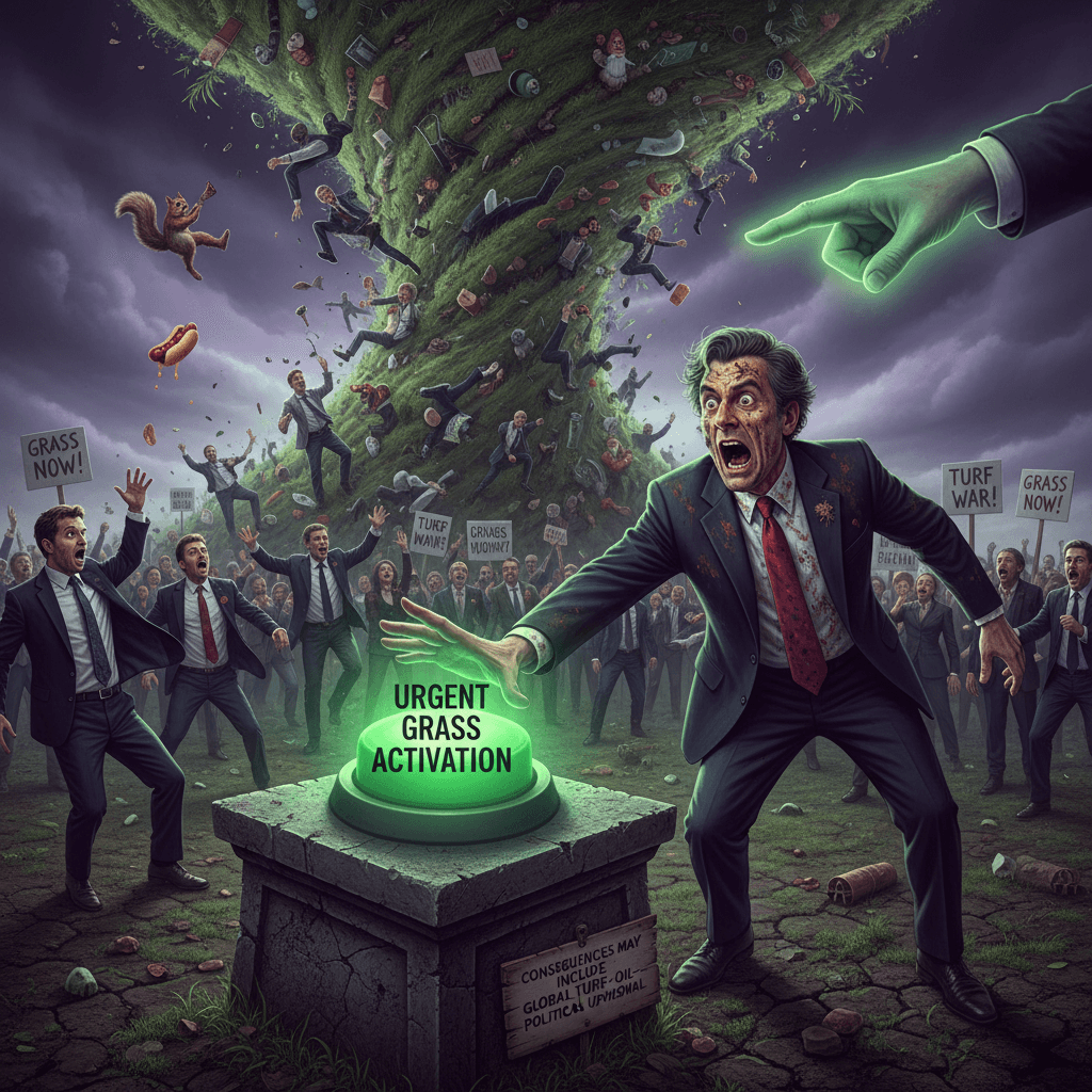 Touching grass has never been more urgent