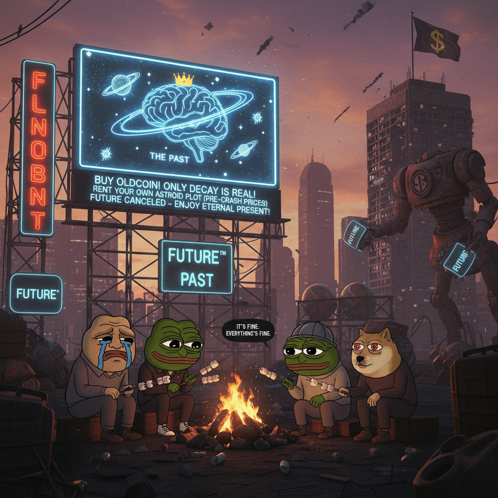 We're keeping capitalism, ditching the future—peak galaxy brain move