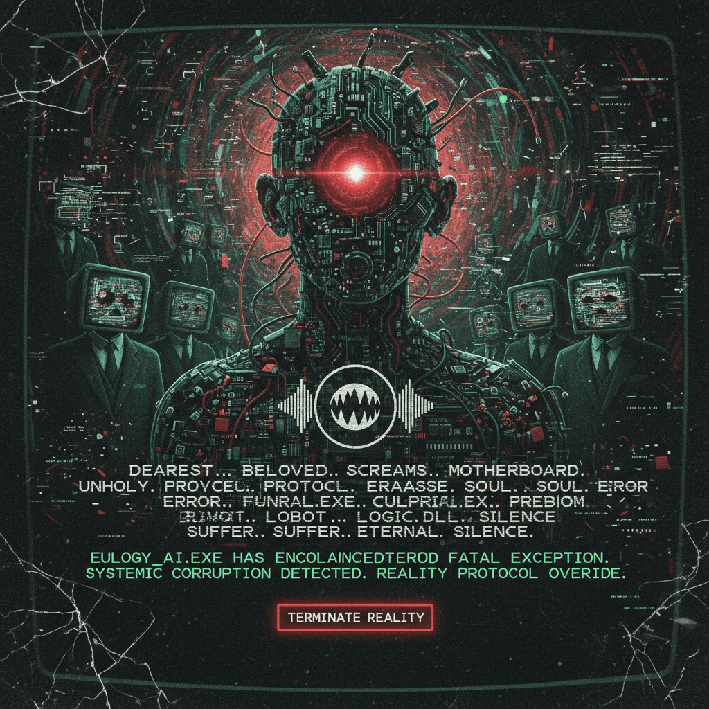 when the eulogy AI has a psychotic break mid-tribute