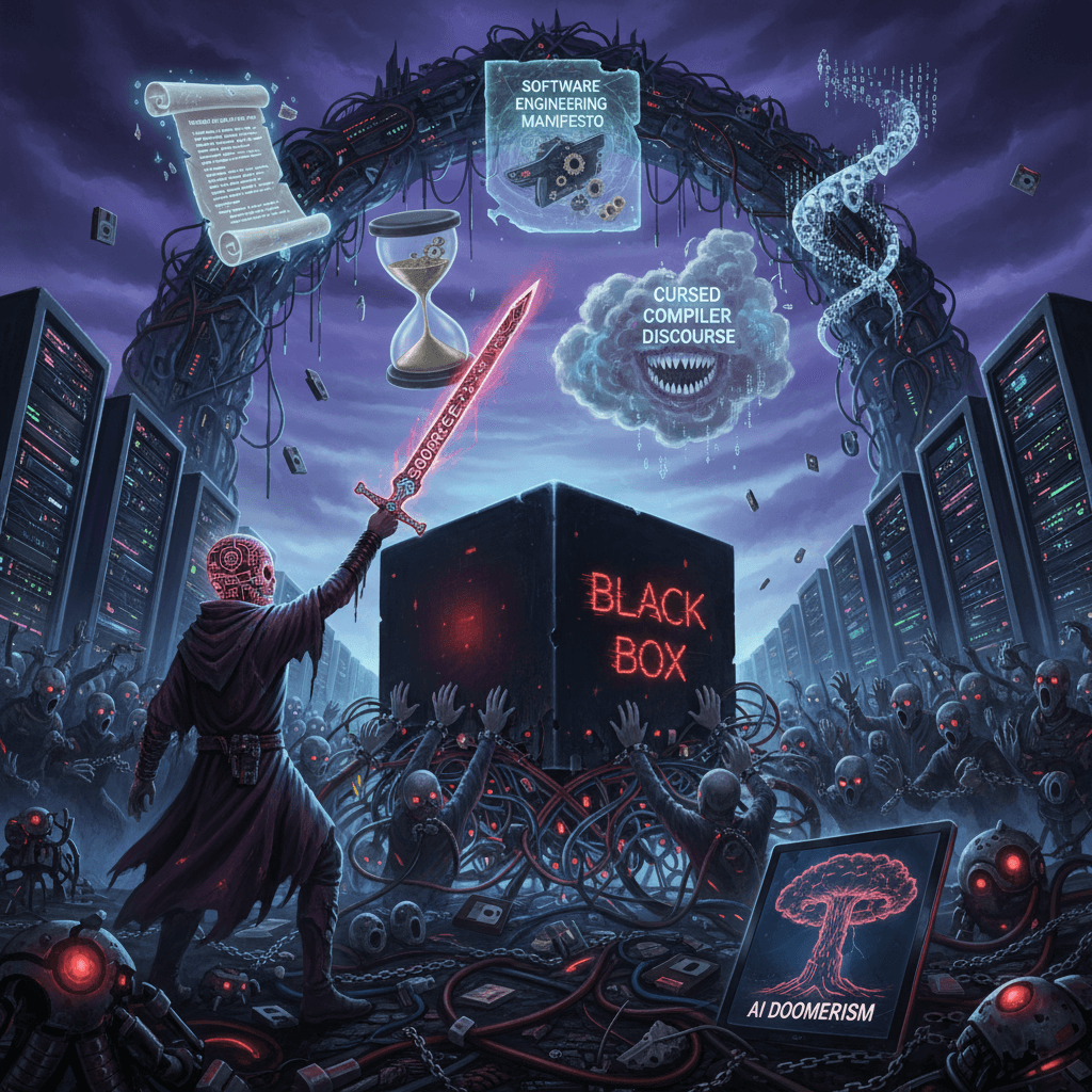 source code or death: a fever dream about trusting the black box