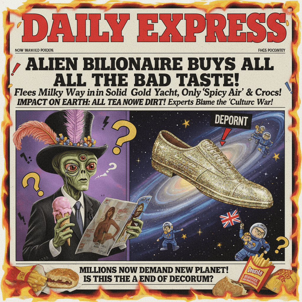 Daily Express discovers wealthy man has bad takes, posts dramatically