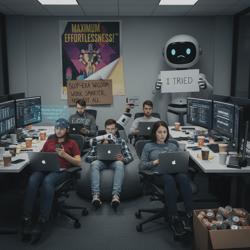 AI didn't fix your org, it just made lazy people lazier faster