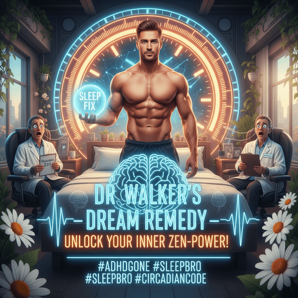 Matt Walker says sleep fixes ADHD, researchers nod along nervously