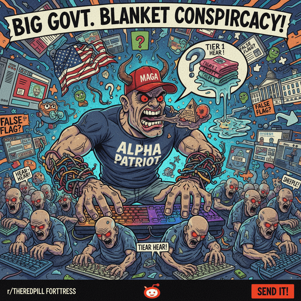 real men fold like wet blankets against... government tiers(?)