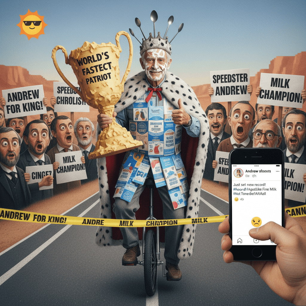 calling andrew a national pride speedrun any%