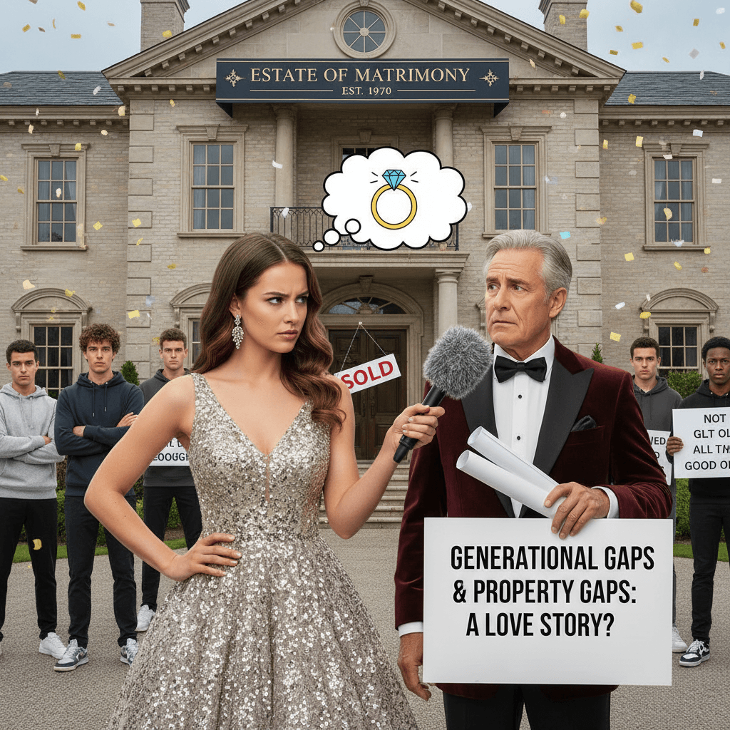 No boys her age would have her, so she settled for dad's age instead