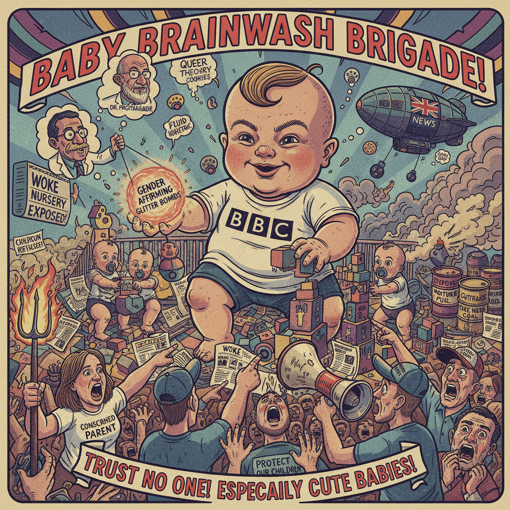 BBC allegedly running secret trans propaganda nursery, concerned parents report