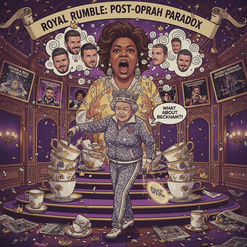 Queen Liz dropping a post-Oprah diss track bc Beckham discourse