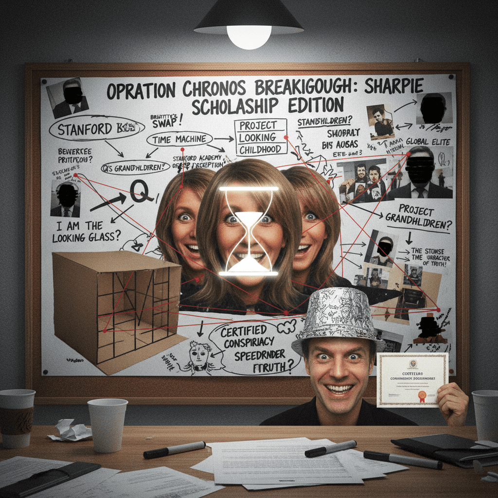 Brigitte Macron aged backwards through the Stanford Prison Experiment, apparently